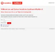 Kleine Seitenvorschau von vodafone-cashback.tellja.de