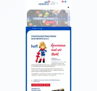 Kleine Seitenvorschau von stadtmarketing-hersfeld.de