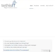 Kleine Seitenvorschau von tethis-it.at
