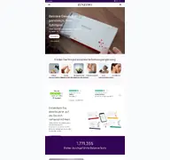 Kleine Seitenvorschau von zinzino.com