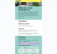 Kleine Seitenvorschau von stadtteilpraxis.de