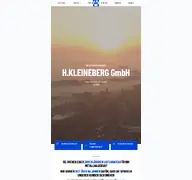 Kleine Seitenvorschau von kleineberg.de