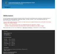 Kleine Seitenvorschau von gastroenterologie-goch.de