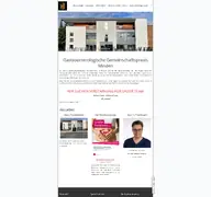 Kleine Seitenvorschau von gastroenterologie-minden.de