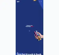 Kleine Seitenvorschau von knackundback.de