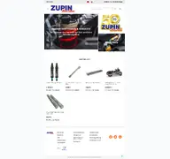 Kleine Seitenvorschau von zupin.de