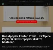 Kleine Seitenvorschau von knastpapier2025.de