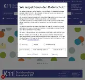 Kleine Seitenvorschau von knesebeckelf.buchhandlung.de