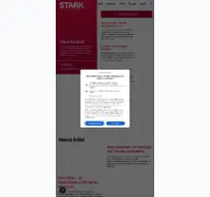 Kleine Seitenvorschau von stark-das-magazin.de