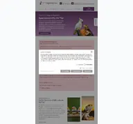 Kleine Seitenvorschau von vogel-tierarzt.de