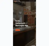 Kleine Seitenvorschau von romagnamia-ristorante.de