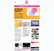 Kleine Seitenvorschau von pinkdot-life.de