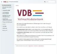 Kleine Seitenvorschau von hilfe.bstbk-vollmachtsdatenbank.de