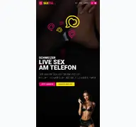 Kleine Seitenvorschau von sextel.ch