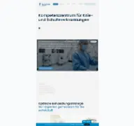 Kleine Seitenvorschau von knie-schulter-zentrum.klinik-am-ring.de