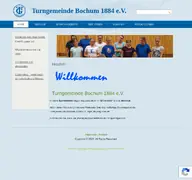 Kleine Seitenvorschau von turngemeinde-bochum.de