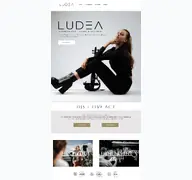 Kleine Seitenvorschau von ludeamusic.de