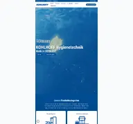 Kleine Seitenvorschau von kohlhoff-hygiene.de
