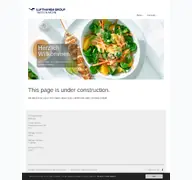 Kleine Seitenvorschau von lufthansagroup-taste-and-more.de