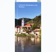 Kleine Seitenvorschau von wachau.at