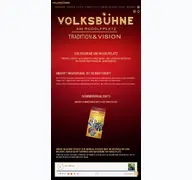 Kleine Seitenvorschau von volksbuehne-rudolfplatz.de