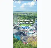 Kleine Seitenvorschau von volksfest-schweinfurt.de