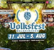 Kleine Seitenvorschau von volksfest-waldkirchen.de