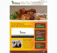 Kleine Seitenvorschau von haehnchenbraterei-glaser.de