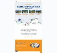 Kleine Seitenvorschau von romantische-vier.de