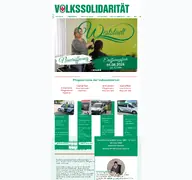 Kleine Seitenvorschau von volkssolidaritaet-parchim.de