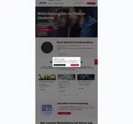 Kleine Seitenvorschau von heinze-akademie.de