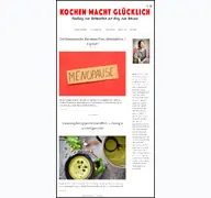 Kleine Seitenvorschau von kochenmachtgluecklich.de