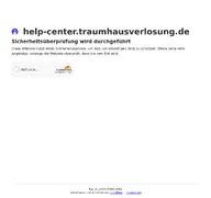 Kleine Seitenvorschau von help-center.traumhausverlosung.de