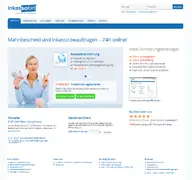 Kleine Seitenvorschau von inkasso-sofort.de