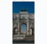 Kleine Seitenvorschau von horbach-muenchen.de