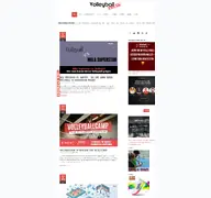 Kleine Seitenvorschau von volleyballfreak.de