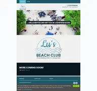 Kleine Seitenvorschau von lu-beachclub.de