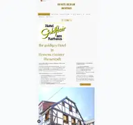 Kleine Seitenvorschau von hotel-goldflair.de