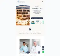 Kleine Seitenvorschau von koe-aesthetics.de