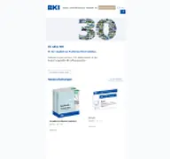 Kleine Seitenvorschau von bki.de