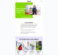 Kleine Seitenvorschau von volunta.de
