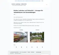Kleine Seitenvorschau von koecher-zeltverleih.de