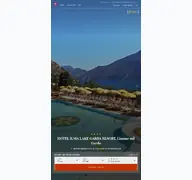 Kleine Seitenvorschau von ilmalakegarda.resorthotel.de