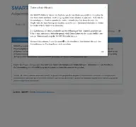 Kleine Seitenvorschau von smart.uni-bayreuth.de