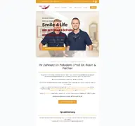 Kleine Seitenvorschau von smile-4-life.de