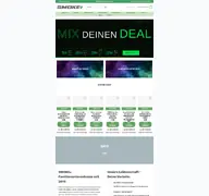 Kleine Seitenvorschau von smokeplus.de