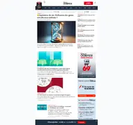Kleine Seitenvorschau von pourlascience.fr