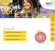 Kleine Seitenvorschau von bkk-faber-castell.de