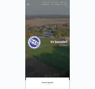 Kleine Seitenvorschau von sv-barnstorf.de