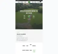 Kleine Seitenvorschau von sv-bethen.de